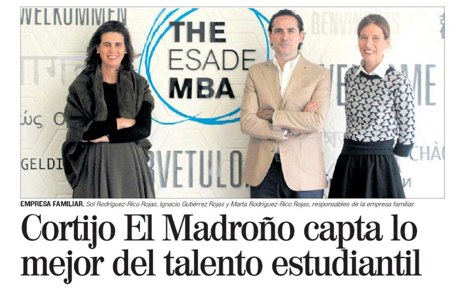 Cortijo El Madroño en ESADE