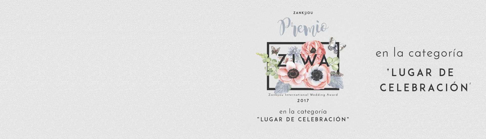 Premios ZIWA - Zankyou International Wedding Awards de 2016 